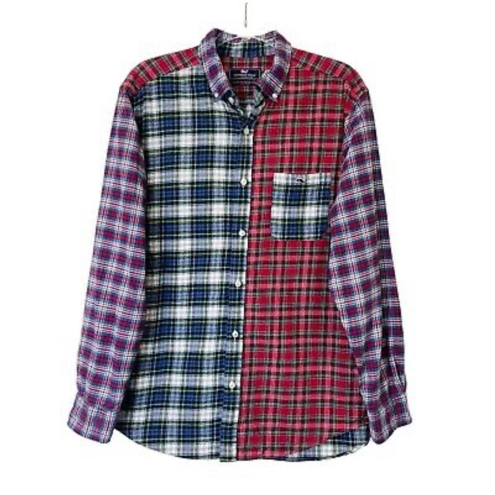 Vineyard Vines Patchwork Classic Fit Button Down